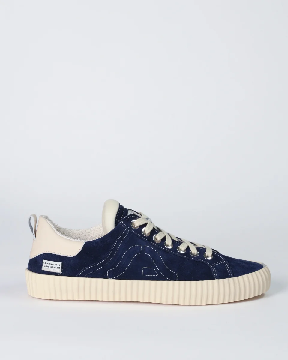 Springa sneakers camoscio WAVY  DARK BLUE blue