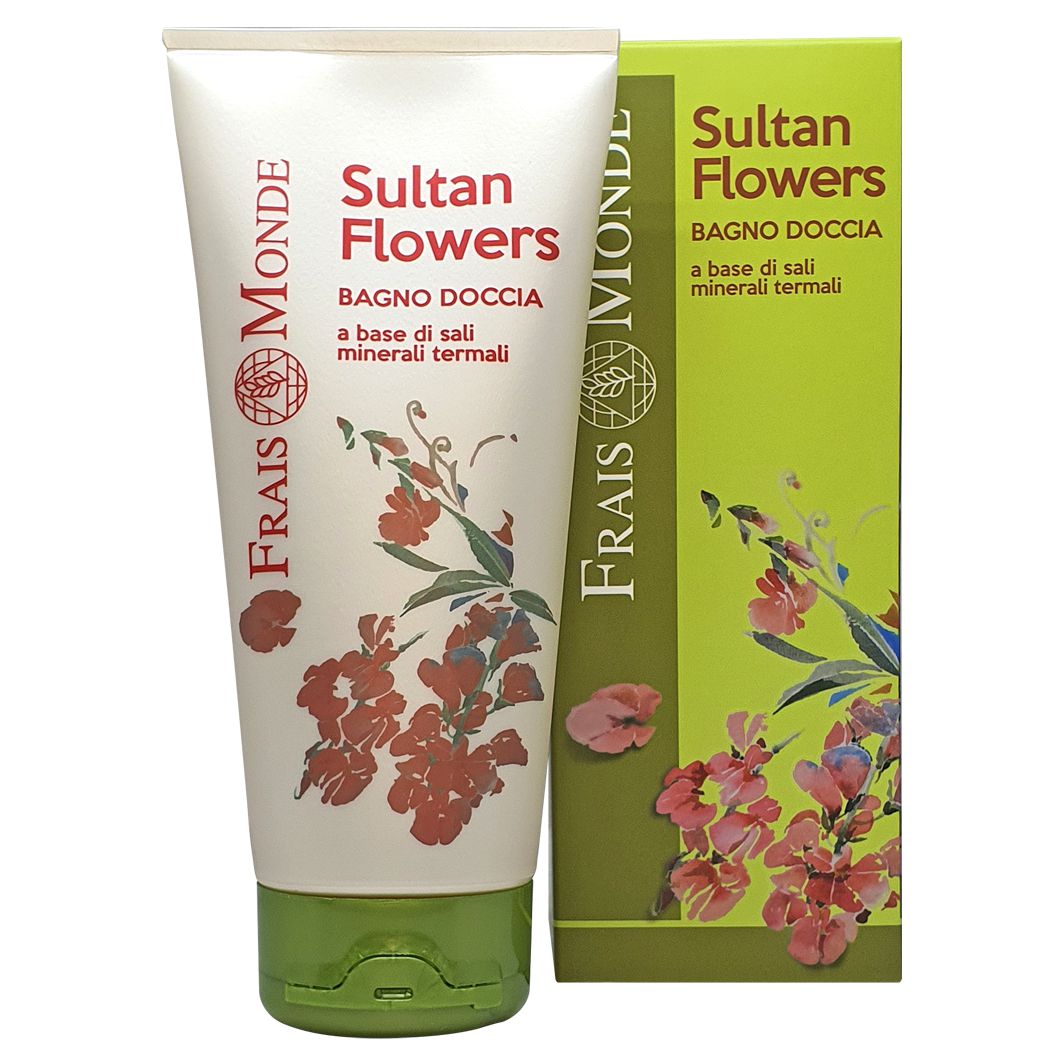 BAGNO DOCCIA TERMALE SULTAN FLOWERS 200 ml