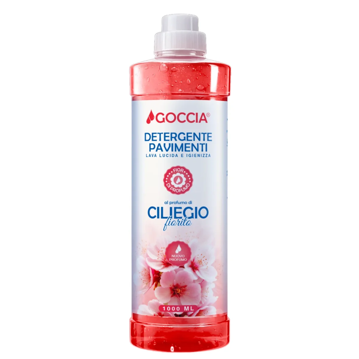Detergente Pavimenti – Goccia – 1lt – Nuove Profumazioni