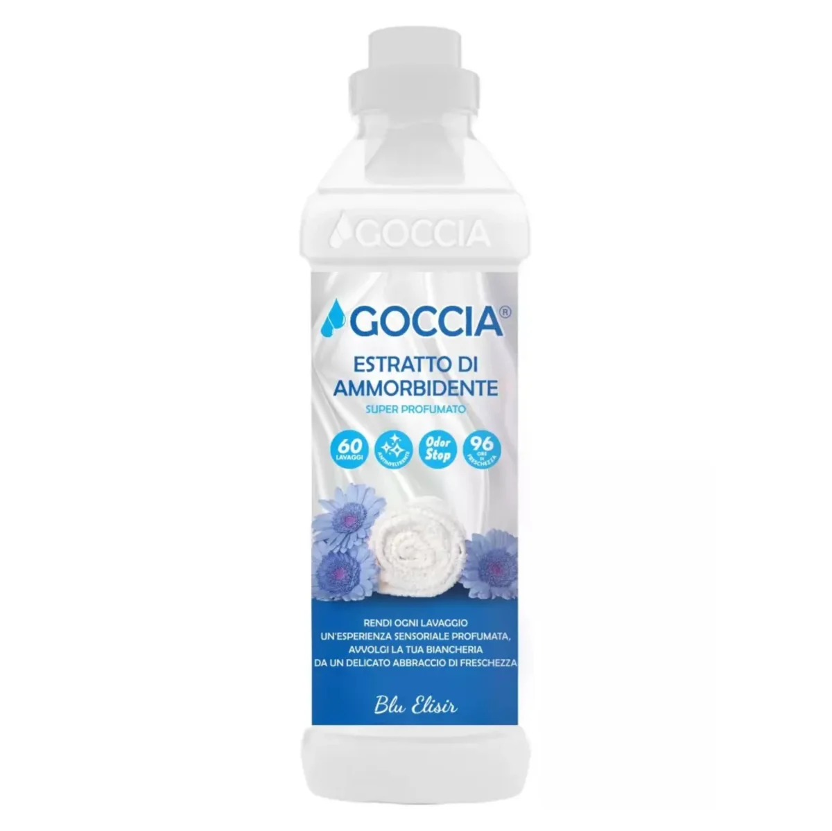 Estratto di Ammorbidente – Goccia – 900ml – 60lav