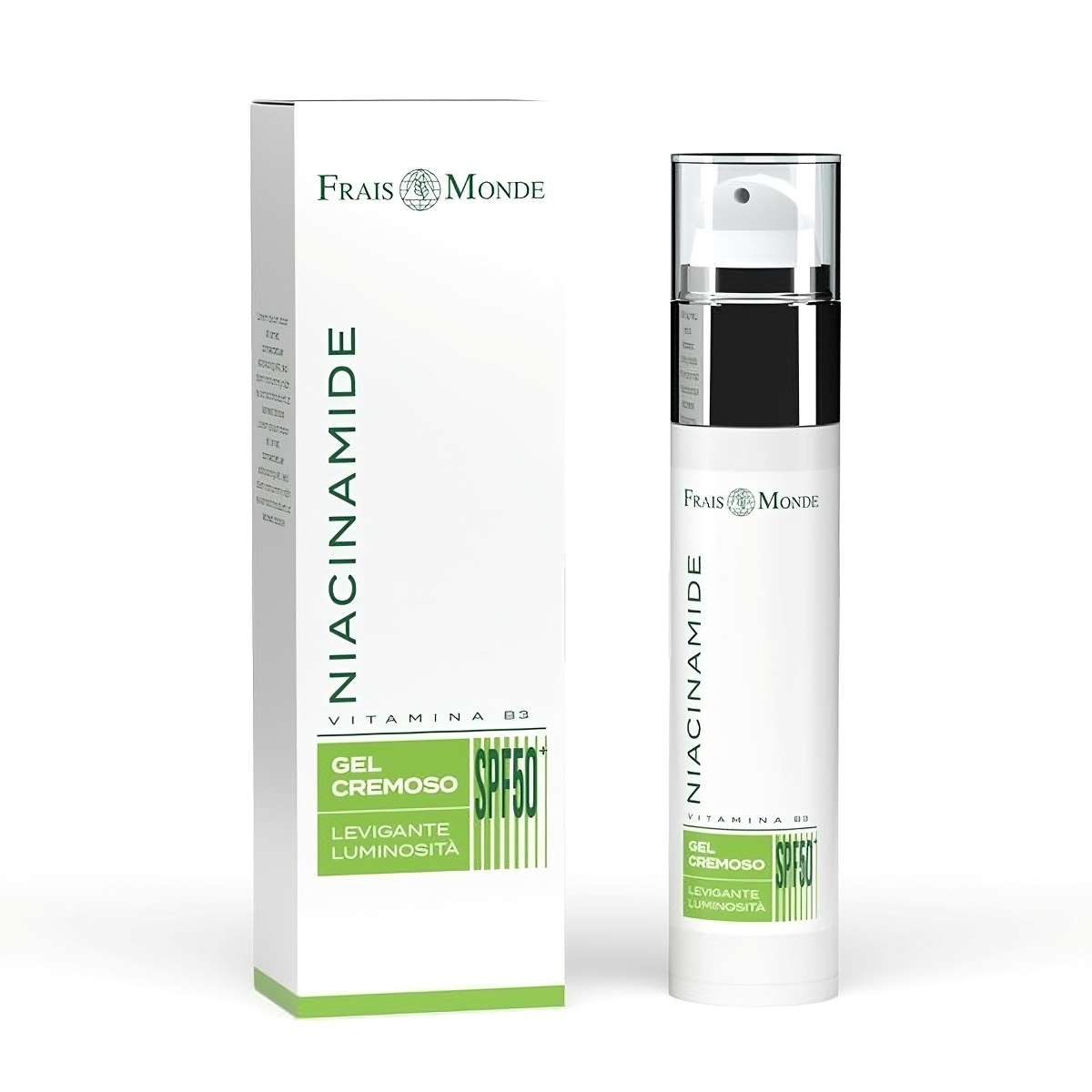 GEL CREMOSO SPF50+ NIACINAMIDE VITAMINA B3